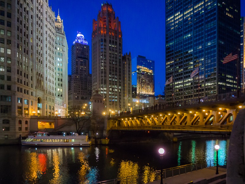 Du Sable Bridge at N. Michigan AVe.